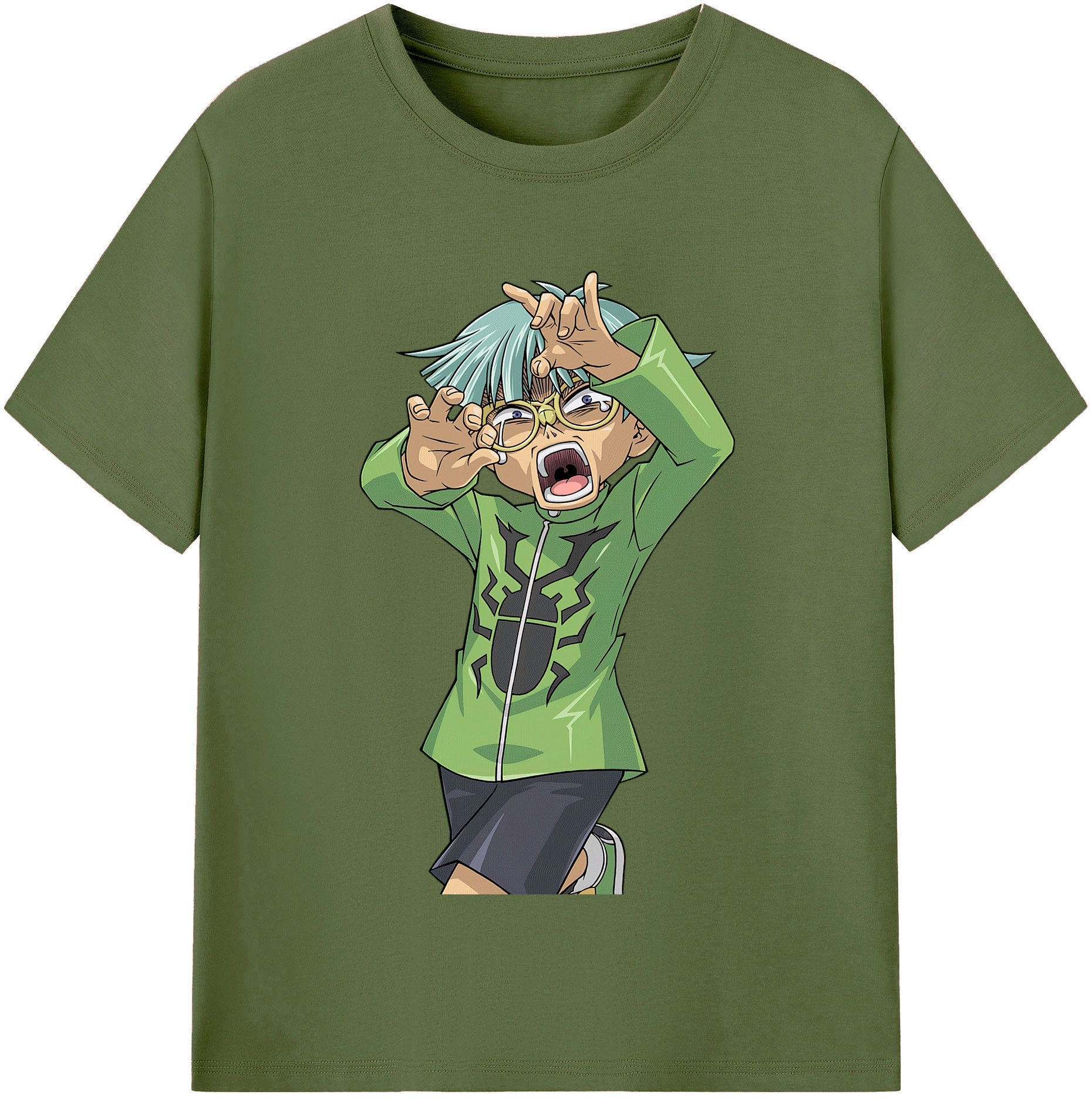 （画像用） 遊☆戯☆王 Yu-Gi-Oh! 綿100％半袖Tシャツ（フロントプリント）